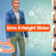 Sims 4 Height Slider Guide: Create Taller and Shorter Sims Easily